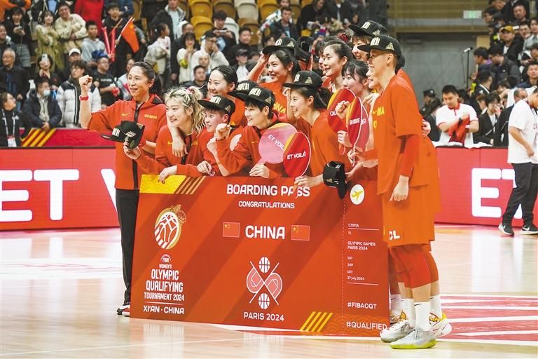 当奥运会资格赛在西安遇见中国年